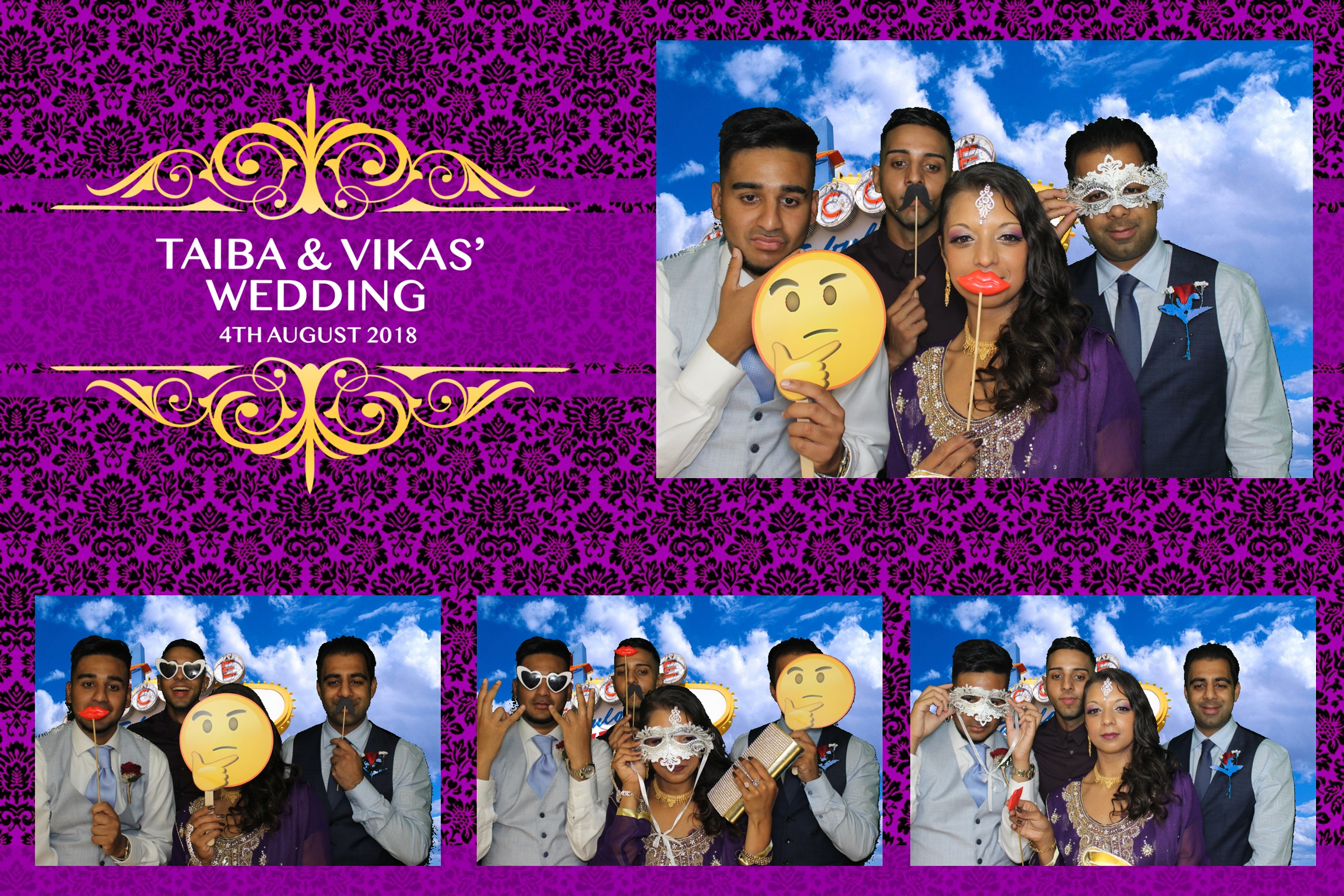 Taiba & Vikas | View more photos from the event at images.mobile-photo-booth.com/u/MobilePhotoBoothUK/Taiba-Vikas